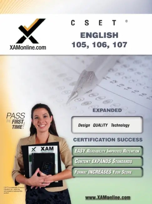 Buy Cset English 105, 106, 107 Teacher Certification Test Prep Study Guide (English, Sharon A. Wynne) — BookShops.in
