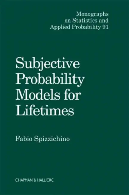 Buy Subjective Probability Models for Lifetimes (English, Fabio Spizzichino) — BookShops.in