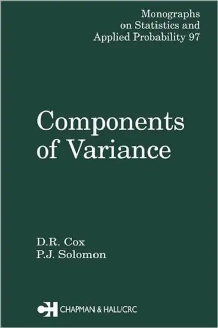 Buy Components of Variance (English, D.R. Cox) — BookShops.in