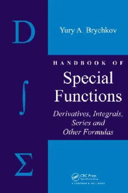 Buy Handbook of Special Functions (English, Yury A. Brychkov) โ BookShops.in