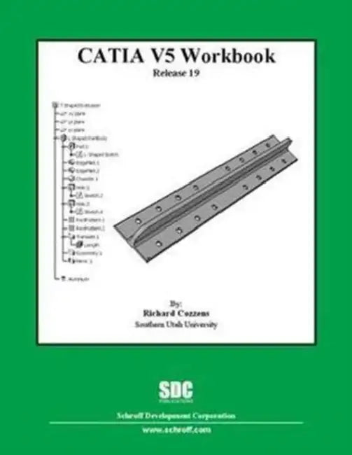Buy CATIA Workbook Release 19 (English, Richard Cozzens) — BookShops.in