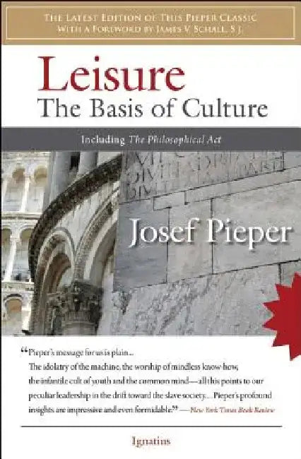 Buy Leisure (English, Josef Pieper) — BookShops.in
