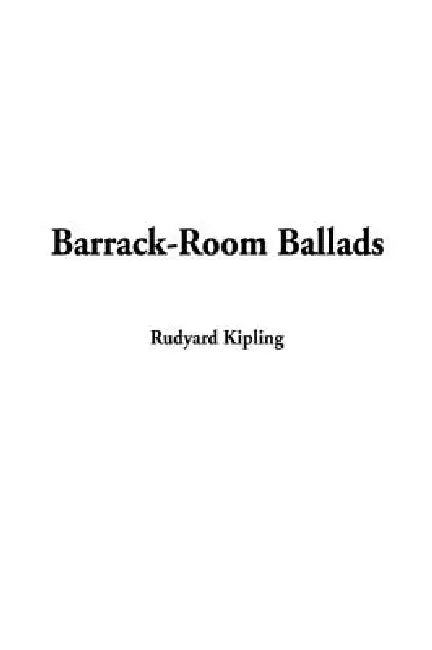 Buy Barrack-Room Ballads (English, Rudyard Kipling) — BookShops.in