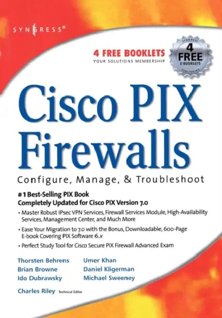 Buy Cisco PIX Firewalls (English, Khan) — BookShops.in