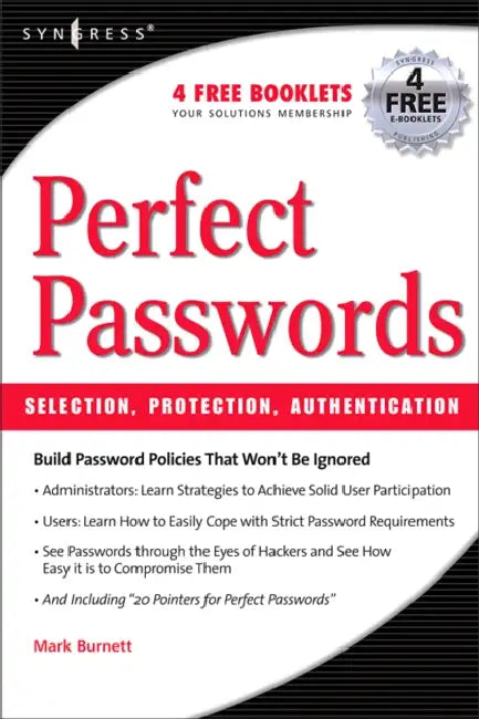 Buy Perfect Password (English, Mark Burnett | Dave Kleiman) — BookShops.in