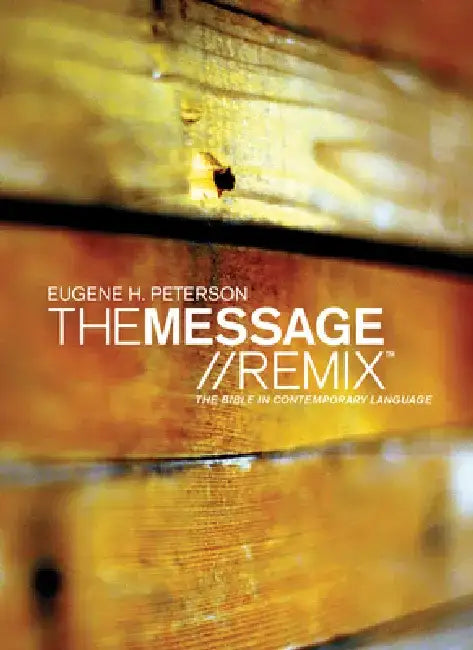 Buy Message Remix 2.0 Bible-MS (English, Eugene H. Peterson) — BookShops.in