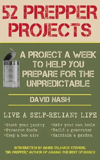 Buy 52 Prepper Projects (English, David Nash) — BookShops.in