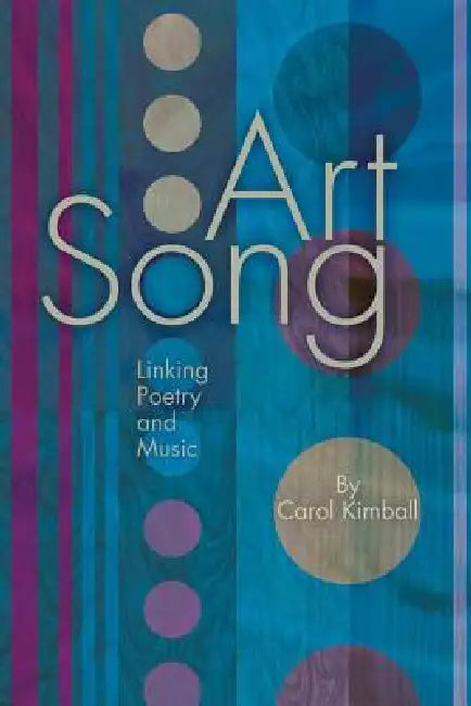 Buy Art Song (English, Carol Kimball) — BookShops.in