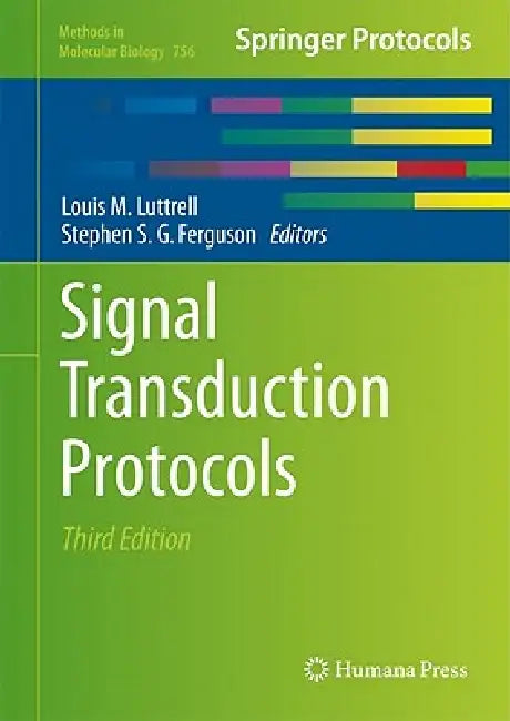 Buy Signal Transduction Protocols (English, Louis M. Luttrell | Stephen S. G. Ferguson) — BookShops.in