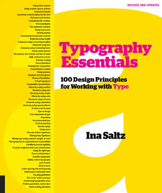 Buy Typography Essentials Revised and Updated (English, Ina Saltz) — BookShops.in
