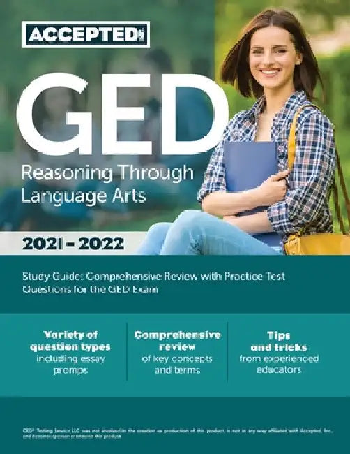 Buy GED Reasoning Through Language Arts Study Guide (English, Inc Accepted) β BookShops.in
