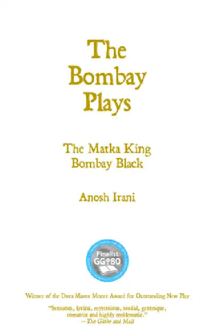 Buy The Bombay Plays (English, Anosh Irani) — BookShops.in