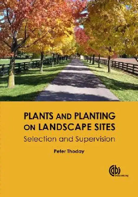 Buy Plants and Planting on Landscape Sites (English, Peter Ralph Thoday) — BookShops.in