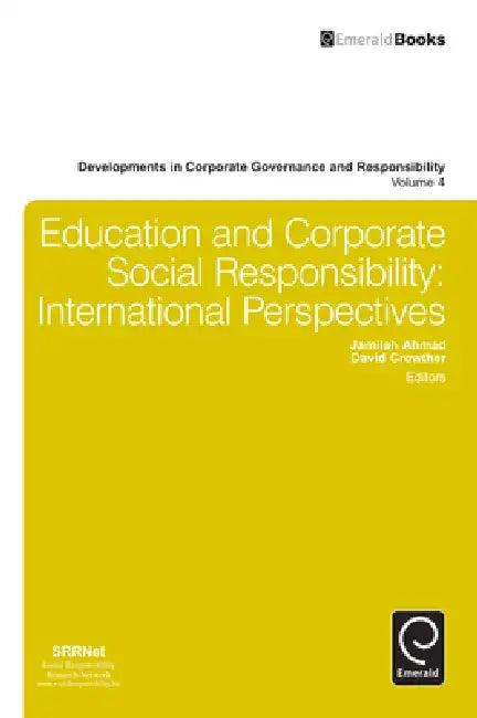 Buy Education and Corporate Social Responsibility (English, Jamilah Ahmad | David Crowther) — BookShops.in
