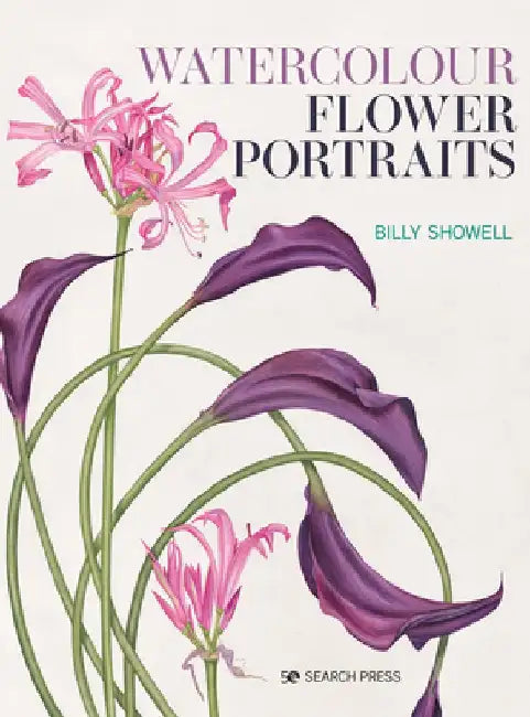 Buy Watercolour Flower Portraits (English, Billy Showell) — BookShops.in