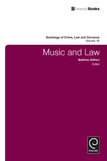Buy Music and Law (English, Mathieu Deflem) — BookShops.in