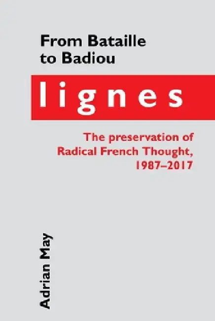 Buy From Bataille to Badiou (English, Adrian May) — BookShops.in