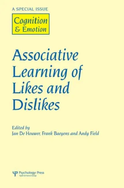Buy Associative Learning of Likes and Dislikes (English, Jan de Houwer | Frank Baeyens | Andy Field) — BookShops.in