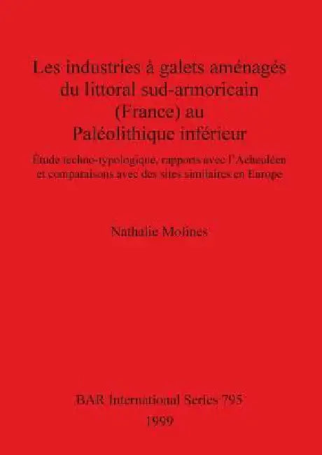 Buy Les industries à galets aménagés du littoral sud-armoricain (France) au Paléolithique inférieur (English, Nathalie Molines) — BookShops.in