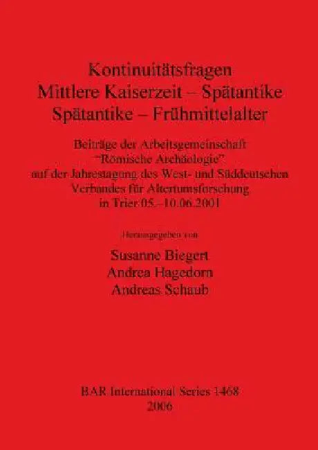 Buy Kontinuitätsfragen (English, Susanne Biegert | Andrea Hagedorn | Andreas Schaub) — BookShops.in