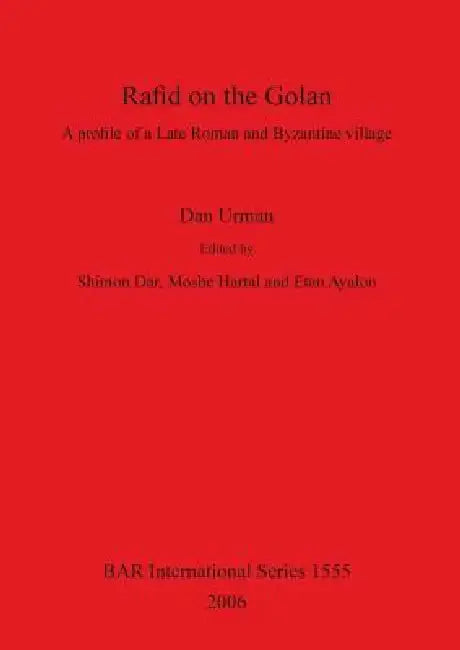 Buy Rafid on the Golan (English, Dan Urman | Shimon Dar | Moshe Martal) — BookShops.in