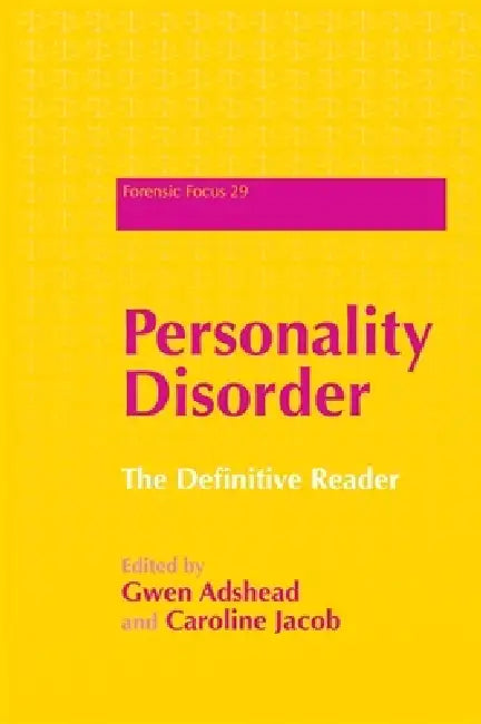 Buy Personality Disorder (English, Gwen Adshead | Caroline Jacob) — BookShops.in