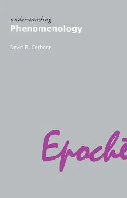 Buy Understanding Phenomenology (English, Cerbone David R.) — BookShops.in