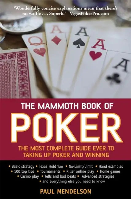 Buy The Mammoth Book of Poker (English, Paul Mendelson) — BookShops.in