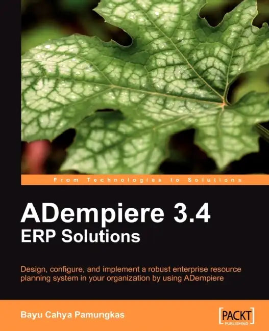 Buy Adempiere 3.4 Erp Solutions (English, Bayu Cahya Pamungkas) — BookShops.in