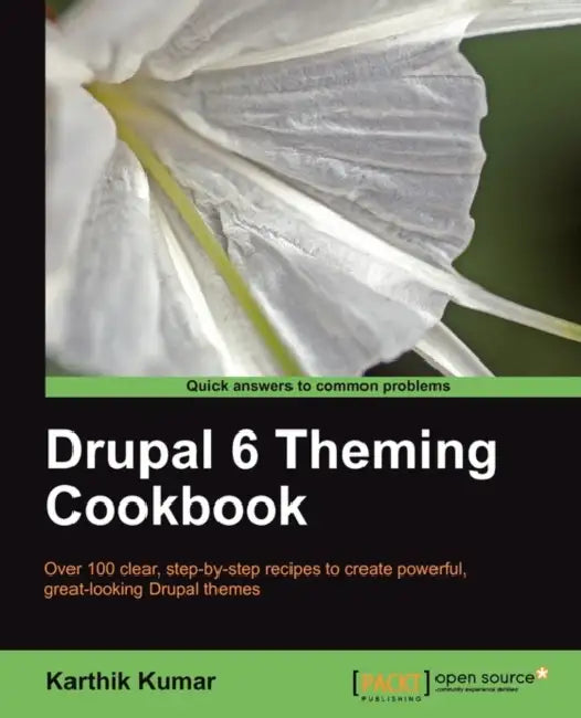 Drupal 6 Theming Cookbook (English, Karthik Kumar)