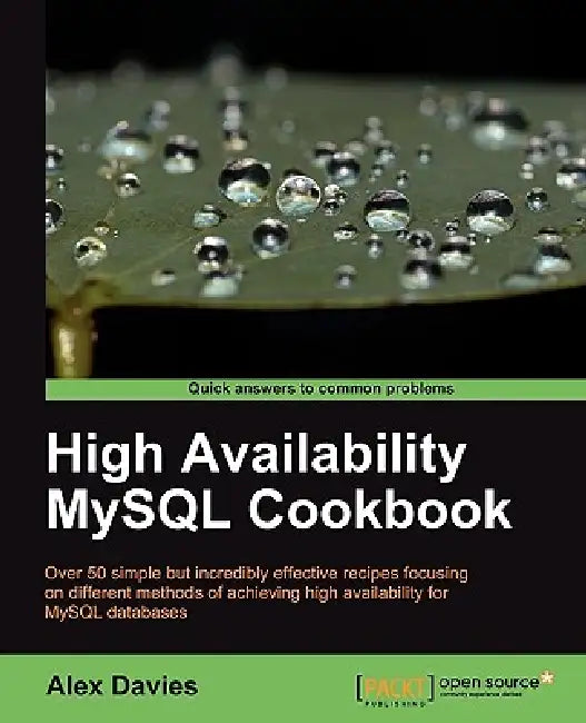 Buy High Availability MySQL Cookbook (English, Alex Davies) — BookShops.in