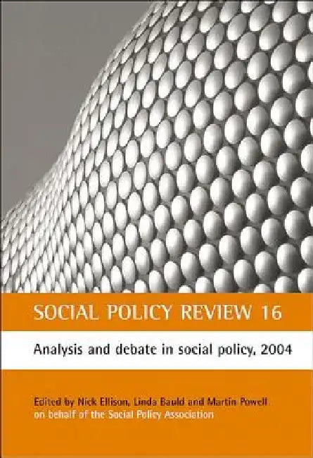 Buy Social Policy Review 16 (English, Nick Ellison | Linda Bauld | Martin Powell) — BookShops.in