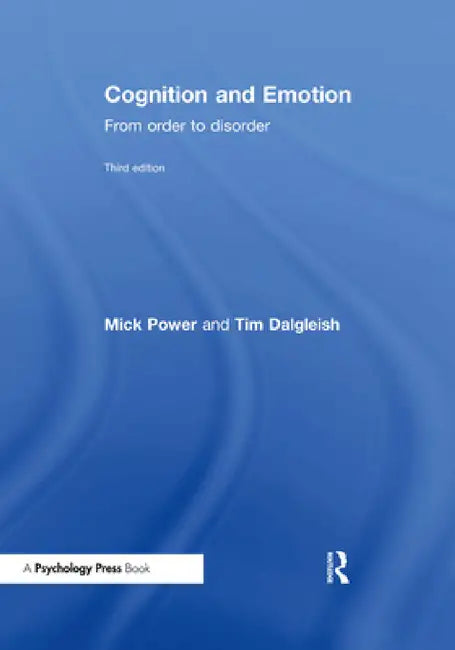 Buy Cognition and Emotion (English, Mick Power | Tim Dalgleish) — BookShops.in
