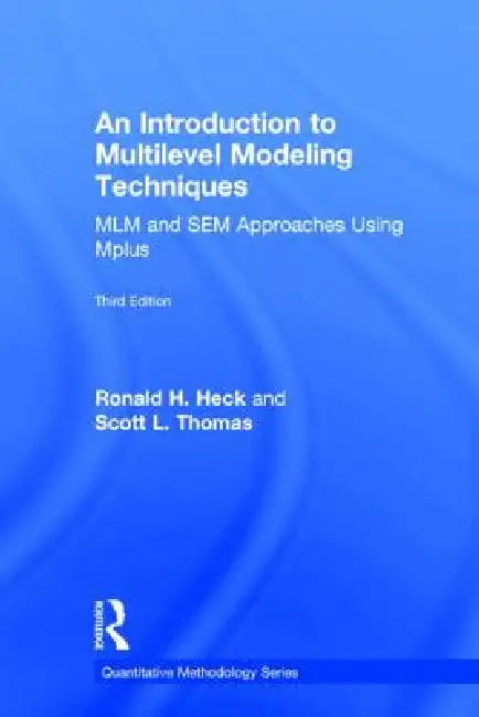 Buy An Introduction to Multilevel Modeling Techniques (English, Ronald H. Heck | Scott L. Thomas) — BookShops.in