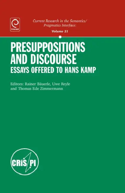Buy Presuppositions and Discourse (English, Rainer Bauerle | Uwe Reyle | Thomas Zimmermann) — BookShops.in
