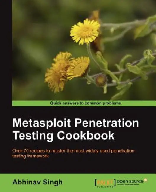 Buy Metasploit Penetration Testing Cookbook (English, Abhinav Singh) — BookShops.in