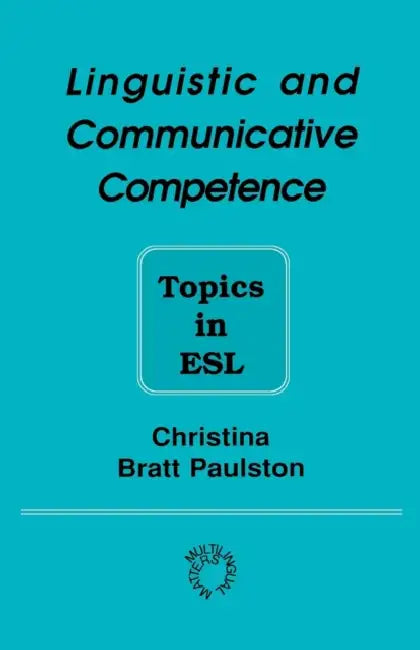 Buy Linguistic and Communicative Competence (English, Christina Bratt Paulston) — BookShops.in