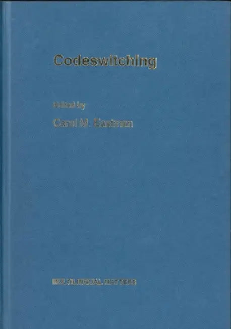 Buy Codeswitching (English, Carol M. Eastman) — BookShops.in