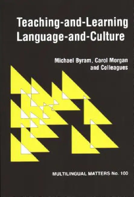 Buy Teaching and Learning Language and Culture (English, Michael Byram | Carol Morgan) — BookShops.in