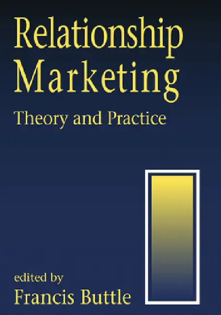 Buy Relationship Marketing (English, Francis A. Buttle) — BookShops.in