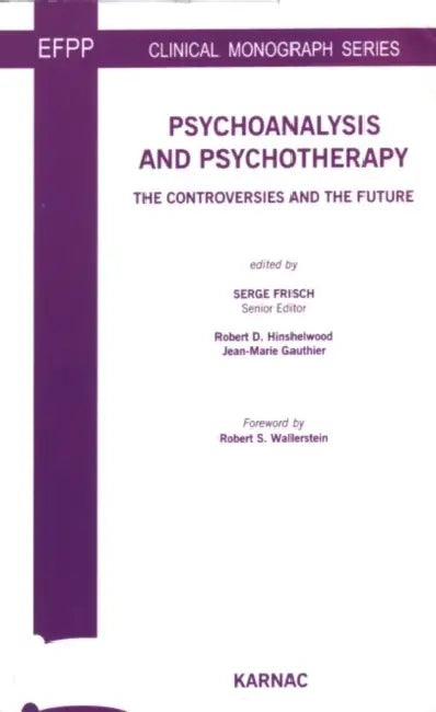 Buy Psychoanalysis and Psychotherapy (English, Serge Frisch) — BookShops.in