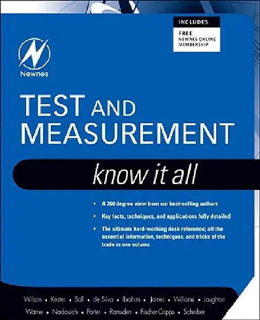 Buy Test and Measurement (English, Jon S. Wilson) โ BookShops.in