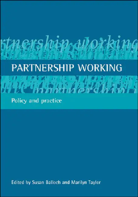 Buy Partnership Working (English, Susan Balloch | Marilyn Taylor) — BookShops.in