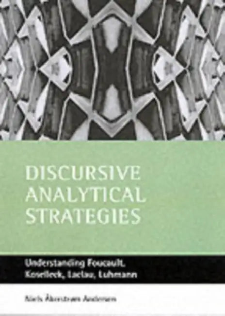 Buy Discursive Analytical Strategies (English, Niels Åkerstrøm Andersen) — BookShops.in