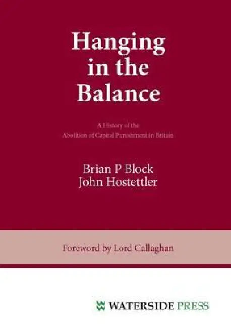 Buy Hanging in the Balance (English, Brian P. Block | John Hostettler | Block) — BookShops.in