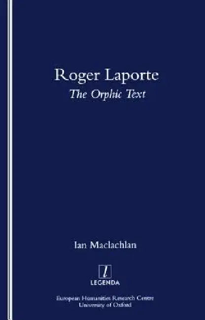 Buy Roger Laporte (English, Ian Maclachlan) β BookShops.in