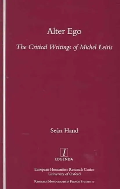 Buy Alter Ego (English, Sean Hand) — BookShops.in
