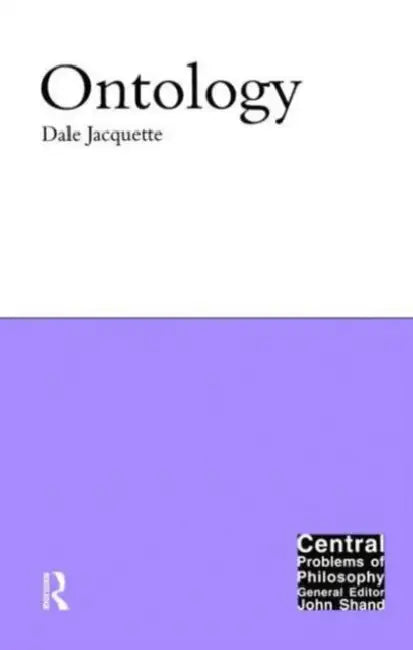Buy Ontology (English, Dale Jacquette) โ BookShops.in