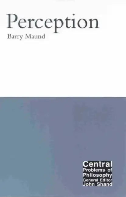 Buy Perception (English, Barry Maund) — BookShops.in
