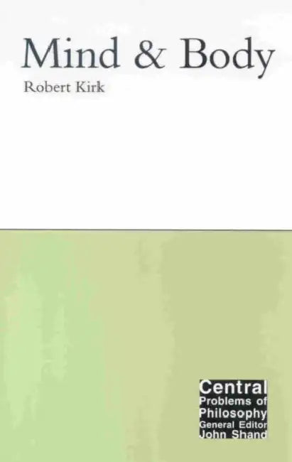 Buy Mind and Body (English, Robert Kirk) — BookShops.in